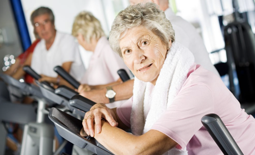 YOU’RE NEVER TOO OLD TO JOIN A GYM